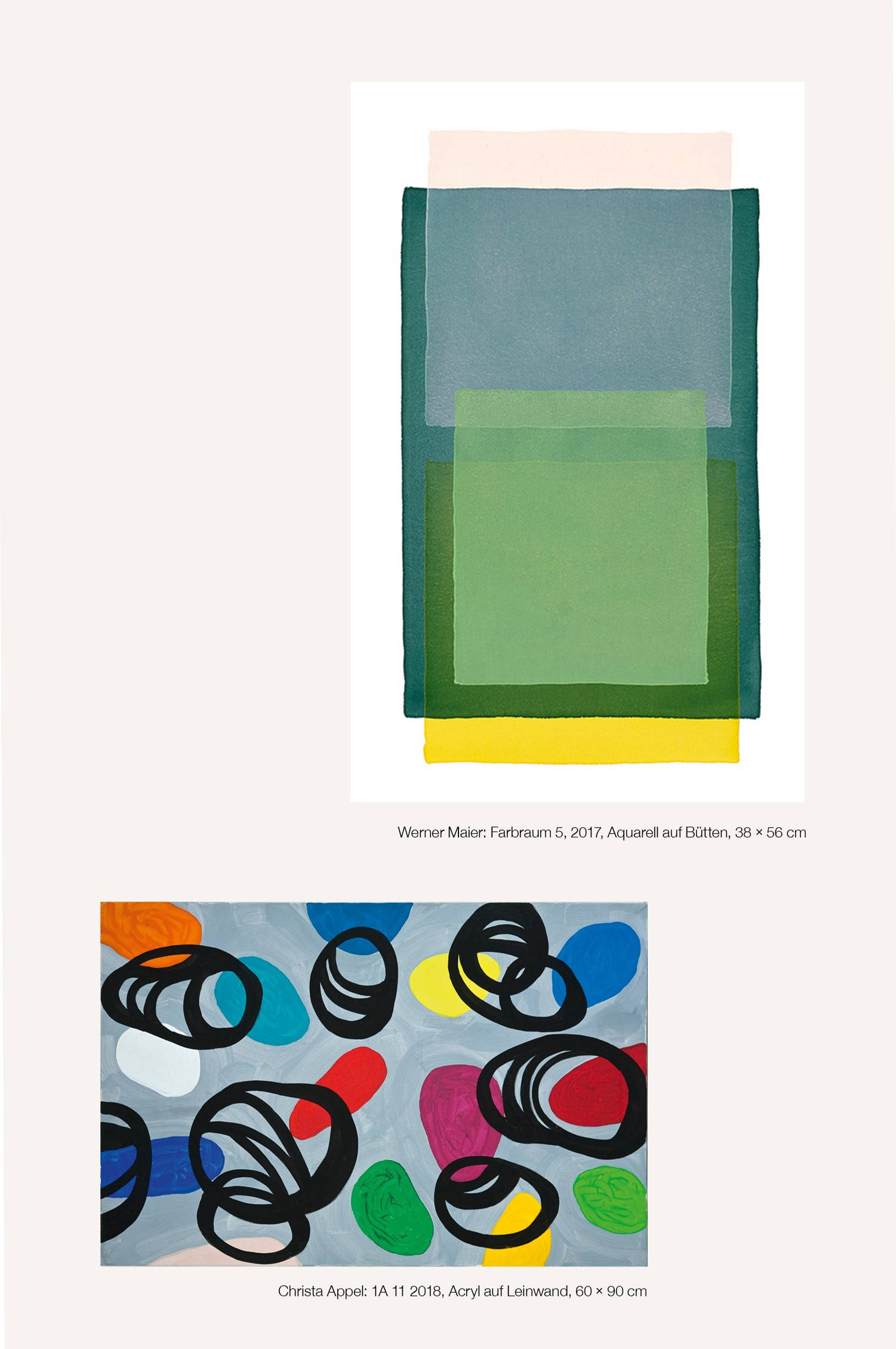 Werner Maier | Oil | Aquarel | Acryl & Christa Appel | Acryl